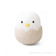 Smart LED silicone egg chicken night lamp baby